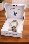 Reloj U.S. Polo Assn. manilla gris
