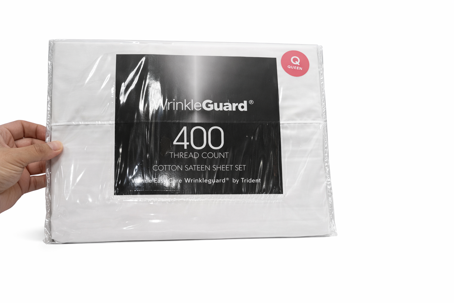 Juego de sábanas Queen – Wrinkle Guard 400 Thread Count Cotton