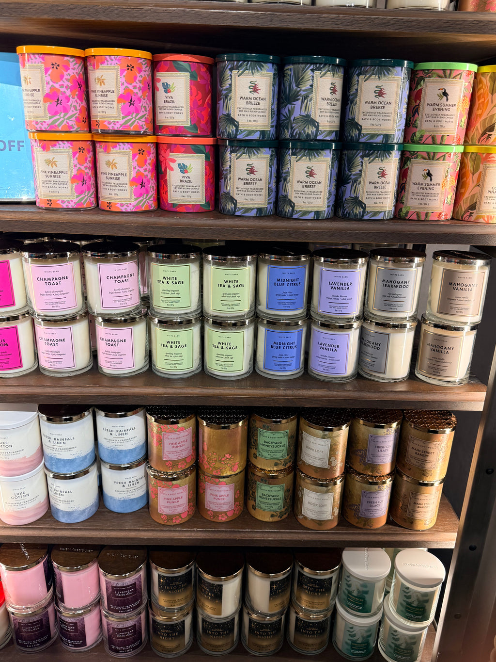 Velas Aromáticas Originales Bath & Body Works